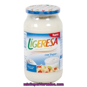 Ligeresa Mayonesa Con Yogurt Frasco 430 Ml