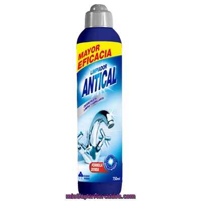 Limpiador Antical Gel (desincrusta , Limpia Y Abrillanta), Bosque Verde, Botella 750 Cc