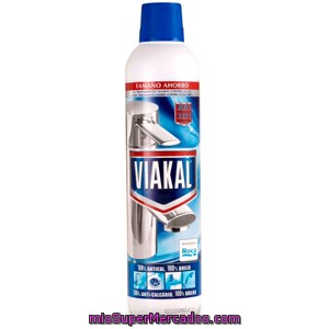 Limpiador Antical Gel, Viakal, Botella 625 Cc