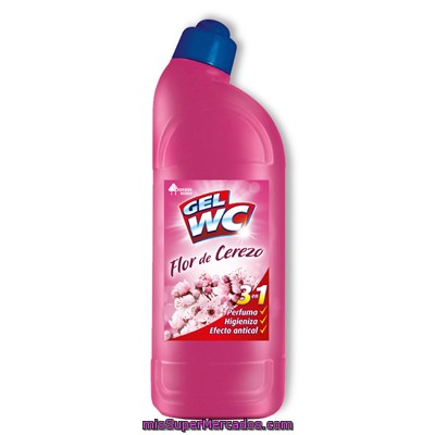 Limpiador Gel Wc Flor De Cerezo, Bosque Verde, Botella 1 L