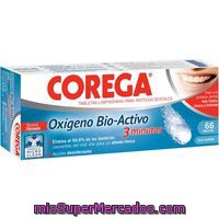 Limpiador Oxigeno Bio-activo Corega, 2 Tubos, 66 Tabletas