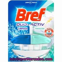 Limpiador Wc Duo Activo Odor Stop Bref, Pack 1 Unid.