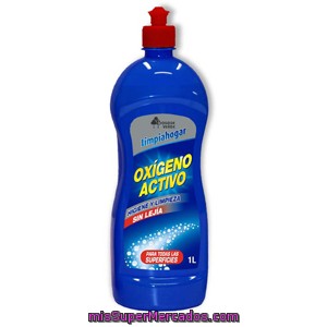 Limpiahogar Oxigeno Activo Sin Lejia Para Todas Las Superficies, Bosque Verde, Botella 1 L