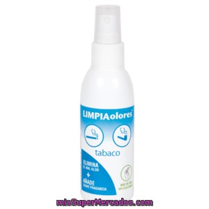 Limpiaolor Ambientador Elimina Olores Tabaco Spray 80 Ml