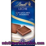 Lindt Chocolate Con Leche Sin Azúcares Añadidos Y Sin Gluten Tableta 100 G