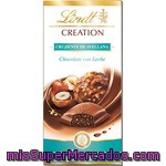 Lindt Creation Chocolate Con Leche Relleno De Praliné Y Trocitos De Avellana Tableta 100 G