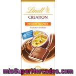 Lindt Creation Chocolate Con Leche Relleno De Refrescante Fruta De La Pasión Tableta 150 G