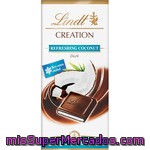 Lindt Creation Chocolate Negro Relleno De Refrescante Coco Tableta 150 G