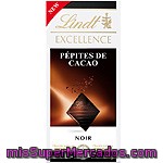 Lindt Excellence Chocolate Negro Con Pepitas De Cacao Tableta 100 G