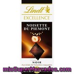 Lindt Excellence Chocolate Negro Con Trocitos De Avellana Crujientes Tableta 100 G