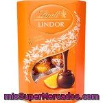 Lindt Lindor Bombones Con Relleno Cremoso De Naranja Envase 200 G