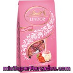 Lindt Lindor Bombones De Fresa Y Nata Bolsa 137 G