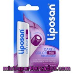 Liposan Care & Color Básamo Labial Red Con Pantenol Blister 1 Unidad