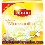 Lipton Manzanilla Estuche 20 Bolsitas