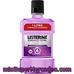 Listerine Enjuague Bucal Cuidado Total Sabor Menta Frasco 1 L