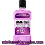 Listerine Enjuague Bucal Cuidado Total Sabor Menta Frasco 500 Ml