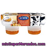 Llet Nostra Yogur Con Mermelada De Melocotón Pack 2 Unidades 125 G