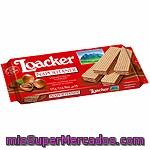 Loacker Galletas De Barquillo Rellenas De Crema De Chocolate Formato Familiar Paquete 175 G