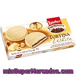 Loacker Tortina Galletas Con Chocolate Blanco Y Avellanas Paquete 125 G