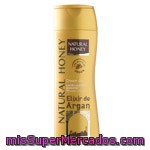 Loción Corporal Elixir De Argán Natural Honey, Bote 330 Ml