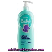 Loción Corporal Eroski Bebé, Dosificador 500 Ml