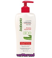 Loción Corporal Pieles Atópicas Con Aloe Vera Babaria 300 Ml.