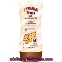 Loción Hidratante Silk Fp50 Hawaiian Tropic, Bote 180 Ml
