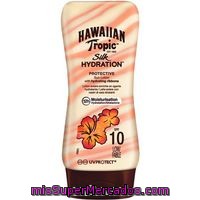 Loción Solar Fp10 Hawaiian Tropic 180 Mililitros