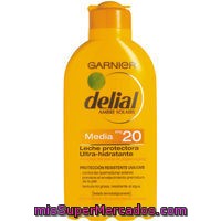 Loción Solar Fp20 Delial, Bote 200 Ml