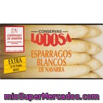 Lodosa Espárragos Blancos D.o. Navarra 12-16 Piezas Lata 250 G Neto Escurrido