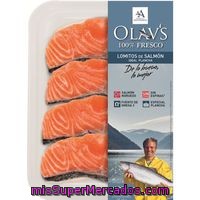 Lomitos De Salmón A La Plancha Olav`s, Pack 4x45 G