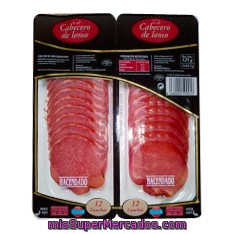 Lomo Cabecero Lonchas, Hacendado, Pack 2 X 62.5 G - 125 G