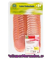 Lomo Embuchado Carrefour Calidad Y Origen Sobre De 150 G.