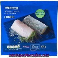 Lomos De Merluza Eroski, Bolsa 400g