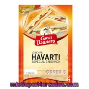 Lonchas De Queso Havarti García Baquero 100 G.