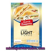 Lonchas De Queso Tierno Light García Baquero 100 G.