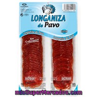 Longaniza Pavo Lonchas, Hacendado, Bipack 125 G