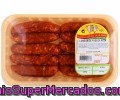 Longaniza Roja Emcesa Bandeja De Peso Barqueta 400 Gramos Aproximados