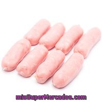 Longanizas De Pollo Mini Eroski, Bandeja 300 G