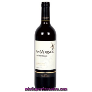 Los Molinos Vino Tinto Do Valdepeñas Botella 75 Cl