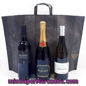 Lote
            Especial Con 1 Botella De Vino Tinto Santes Do Montsant Santes 75 Cl + 1 Botella De Vino Marques D'alella Pansa Blanca 75 Cl + 1 Botella De Cava Parxet Brut Nature 75 Cl