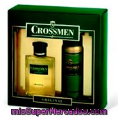 Lote Hombre Eau Toilette 100 Ml + Desodorante 150 Ml, Crossmen, U