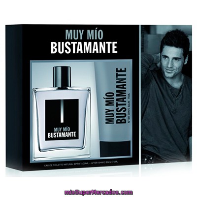 Lote Hombre Muy Mio Eau Toilette Vaporizador 100 Ml + After Balsamo 75 Ml *navidad*, Bustamante, U