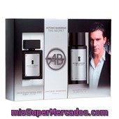 Lote Hombre The Secret Eau Toilette 50 Ml + Desodorante 150 Ml, Antonio Banderas, U