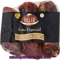 Lote Ibéricos Cular Villar, Bandeja 825 G