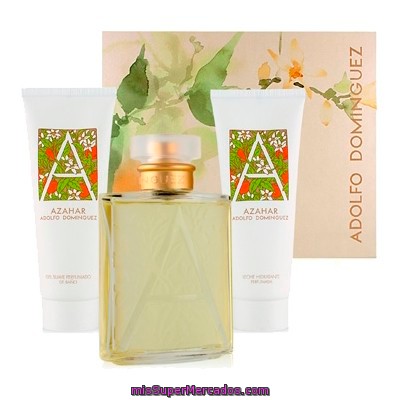 Lote Mujer Azahar Eau De Toilette Vaporizador 50 Ml + Locion Corporal 100 Ml, Adolfo Dominguez, U