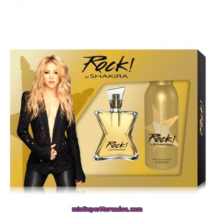 Lote Mujer Rock Eau De Toilette 50 Ml + Desodorante 150 Ml, Shakira, U