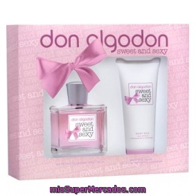 Lote Mujer Sweet & Sexy Eau Toilette Vaporizador 50 Ml + Body Milk 100 Ml *navidad*, Don Algodon, U