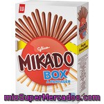 Lu Mikado Palitos De Galleta Cubiertos De Chocolate Con Leche Pack Ahorro 4 Envases De 75 G Estuche 300 G