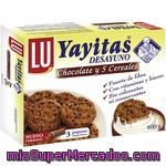 Lu Yayitas Galletas De Desayuno Con Chocolate Y 5 Cereales Paquete 600 G